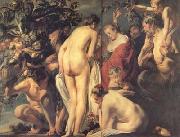 Jacob Jordaens Allegory of Fertility (Homage to Pomona) (mk14) oil